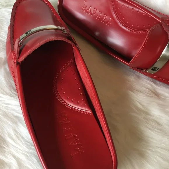 Ralph Lauren Leather Mindy Mule/Slide (NEW) - Picture 12 of 13